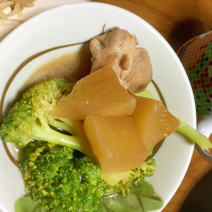 大根と鶏肉とブロッコリーの煮物 レシピ 作り方 By Toku Jiro 0707 楽天レシピ